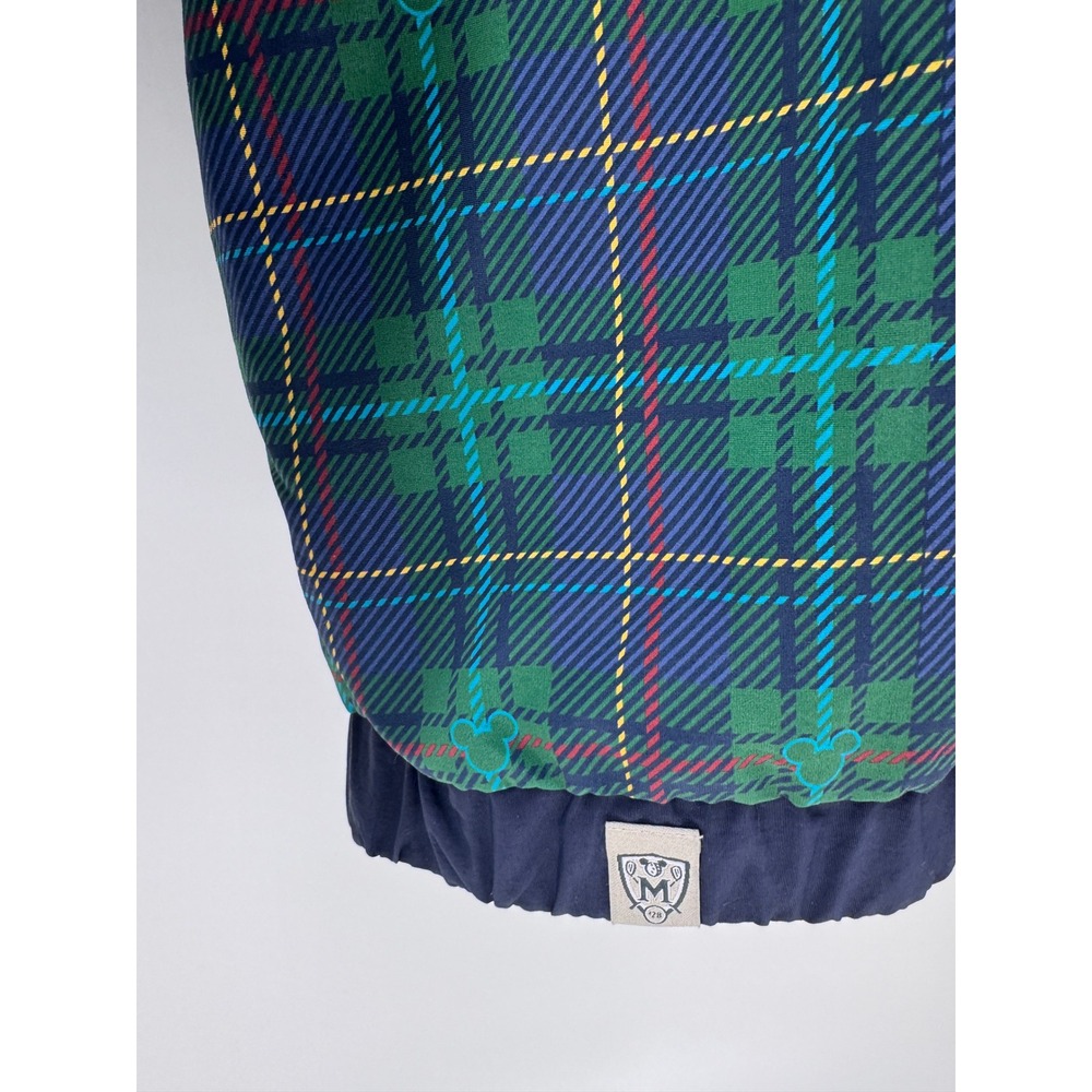 NEW Disney Jacket Adult XXL Green Plaid Golf Mickey Mouse Pluto Embroidered - Picture 5 of 15